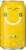 Bubly™ Pineapple Flavored Sparkling Water Cans Perspective: top