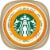 Starbucks Caramel Flan Frappuccino Chilled Coffee Drink Perspective: top