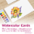 Strathmore® Watercolor Cards Perspective: top