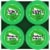 Trident Vibes Spearmint Rush Gum Perspective: top