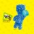 Trident Vibes Sour Patch Kids Blue Raspberry Sugar Free Gum Perspective: top