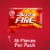 Dentyne Spicy Cinnamon Sugar Free Gum Perspective: top
