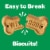 Vita Bone Treats for Dogs Large Perspective: top
