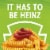 Heinz Tomato Ketchup with a Blend of Veggies Perspective: top