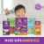Annie's Organic Cheddar Cheesy Smiles Baked Corn Puffs Perspective: top