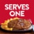 Stouffer's Salisbury Steak Individual Frozen Meal Perspective: top