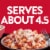 Stouffer's Family Size Cheesy Macaroni and Beef Frozen Meal Perspective: top