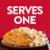 Stouffer's Romano Crusted Chicken Frozen Dinner Perspective: top