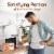 Lean Cuisine® Features Shrimp Scampi Frozen Meal Perspective: top