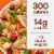 Lean Cuisine Frozen Meal Apple Cranberry Chicken Protein Kick Meal Microwave Frozen Dinner Perspective: top