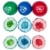 Charms Blow Pop Gumballs Candy, Inside Outs, 7 Ounce Bag Perspective: top