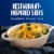 Birds Eye Broccoli & Cauliflower Au Gratin Bake Frozen Side Perspective: top