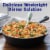 Birds Eye Voila! Family Size Garlic Chicken Frozen Meal Perspective: top