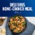 Birds Eye Sheet Pan Meals Chicken With Rosemary Brown Butter Potatoes Frozen Meal Perspective: top