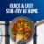 Birds Eye Stir-Fry Veggies & Sauce Sweet & Sour Frozen Meal Perspective: top