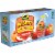 Mott's Mighty No Sugar Added Strawberry Peach Applesauce Pouches Perspective: top