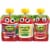 Mott’s No Sugar Added Applesauce Pouches Variety Pack Perspective: top