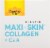 Country Life Tri-Layer Maxi-Skin Collagen + C&A Tablets Perspective: top