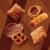Chex Mix Snack Party Mix Honey BBQ Savory Pub Mix Snack Bag Perspective: top