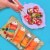 Fruit Roll-Ups' Fruit by the Foot' Gushers Fruit Flavored Snacks Variety Pack Perspective: top