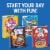 General Mills Cookie Crisp Cereal Perspective: top