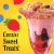 General Mills Very Berry Cheerios Large Size Cereal Perspective: top