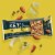 Ratio Keto Friendly Lemon Almond Crunchy Bars Perspective: top