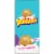 Dunkaroos Vanilla Cookies and Vanilla Frosting with Rainbow Sprinkles Perspective: top