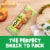 Mott's Apple Streusel Soft Baked Bars Perspective: top