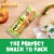 Mott's Soft Baked Bars, Banana Streusel, Made with Applesauce, 6 Ct Perspective: top