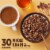 General Mills Cheerios Oat Crunch Chocolate Large Size Cereal Perspective: top