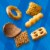 Chex Mix Traditional Savory Snack Mix Multipack Party Mix Perspective: top