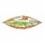 Nature Valley® Creamy & Crunchy Peanut Butter Granola Perspective: top