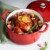 Tramontina Covered Round Dutch Oven - Red Perspective: top