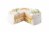 Funfetti Confetti Sprinkle Cake Flavored Ice Cream Cake Perspective: top
