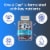 One A Day® Men's 50+ Advanced Multivitamin with Immunity + Brain Support Gummies Perspective: top