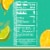 Sparkling Ice Zero Sugar Lemon Lime Sparkling Water Perspective: top