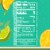 Sparkling Ice Zero Sugar Lemon Lime Sparkling Water Perspective: top