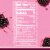 Sparkling Ice® Black Raspberry Flavored Sparkling Bottled Water Perspective: top