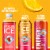 Sparkling Ice Caffeine Zero Sugar Watermelon Lemonade Sparkling Water Perspective: top