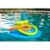 TRC Recreation Floating Foam Ring Toss Swimming Pool Game with 4 Rings, Orange Perspective: top