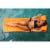 TRC Recreation Super Soft 2 Thick Vinyl Outdoor Pool Float Swim Lounger, Red Perspective: top