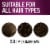 Schwarzkopf® Keratin Color Permanent Hair Color Kit - 5.0 Medium Brown Perspective: top