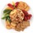 Kaukauna® Rose White Cheddar Spreadable Cheese with Almonds Cheeseball Perspective: top