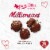 PANGBURN'S Millionaires Valentine's Day Milk Chocolate Pecans and Honey Caramel Heart Gift Box Perspective: top