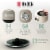 Haden Dorset Stainless Steel Cordless Electric Kettle - Putty Perspective: top