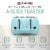 Haden Heritage 4-Slice Wide Slot Toaster -Turquoise Perspective: top