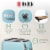 Haden Heritage 2-Slice Wide Slot Toaster - Turquoise Perspective: top