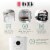 Haden Heritage Programmable Coffee Maker - Ivory White Perspective: top