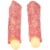 Fiorucci 100% Natural Uncured Hard Salame Panino Wrapped Mozzarella Cheese Perspective: top